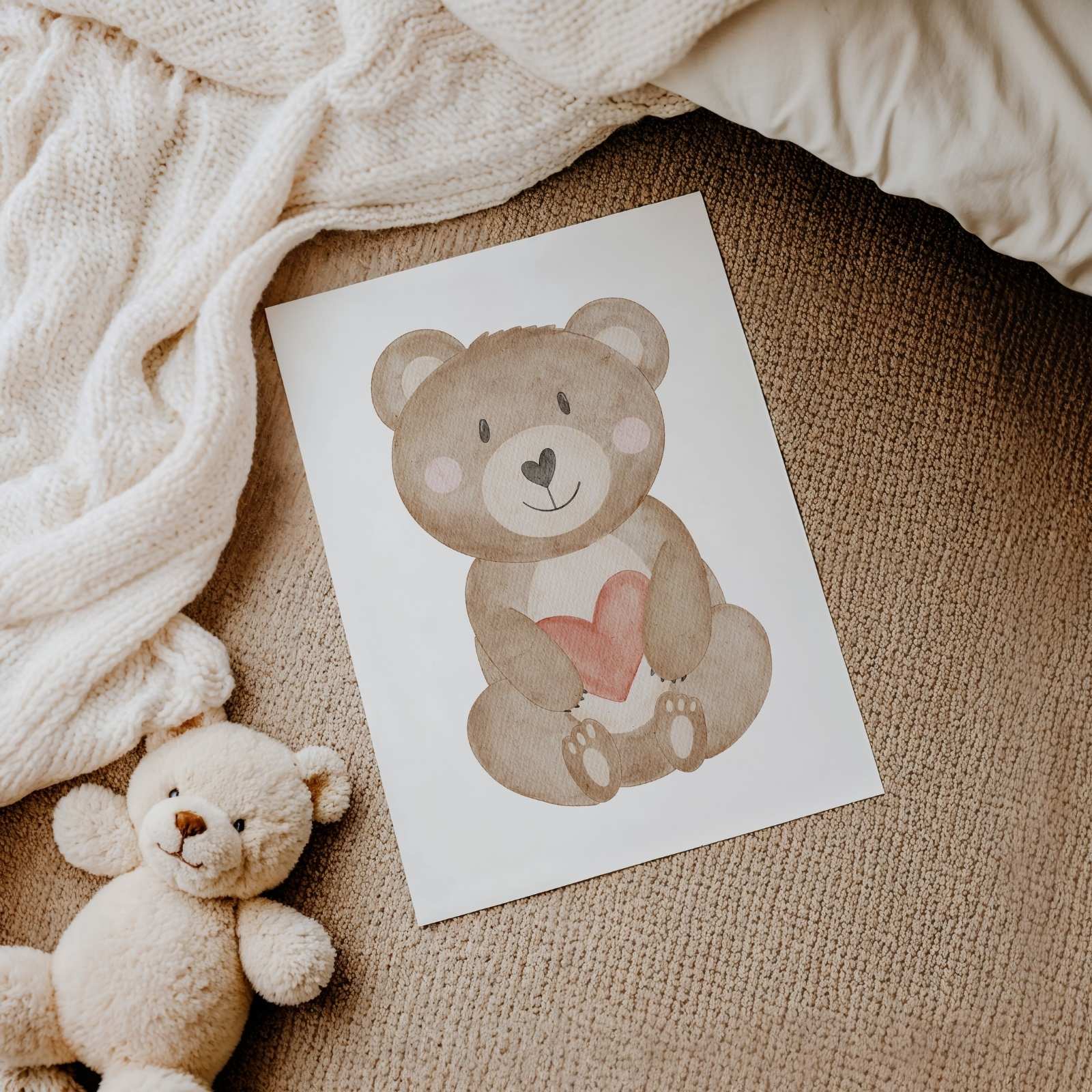 Kinderposter Bär