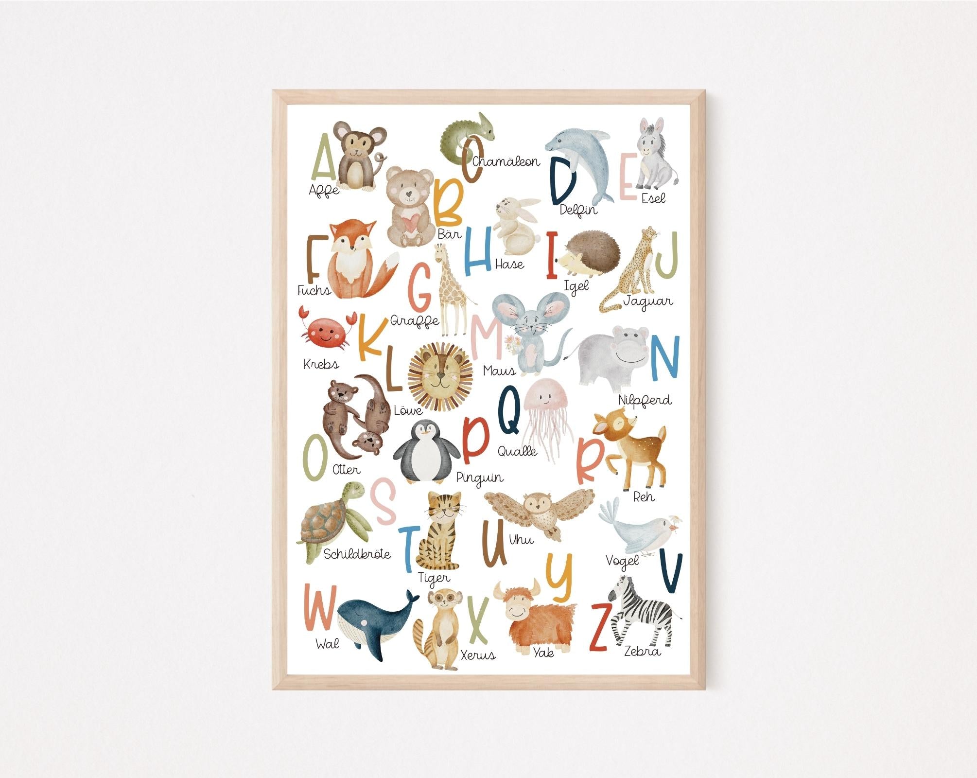Kinderposter Alphabet