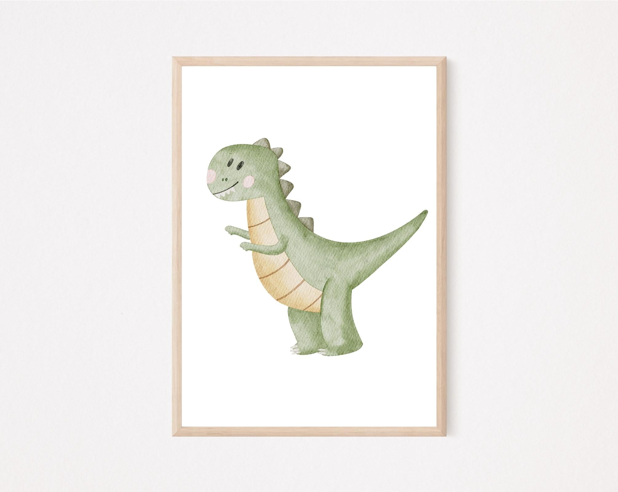Kinderposter Dinosaurier T Rex