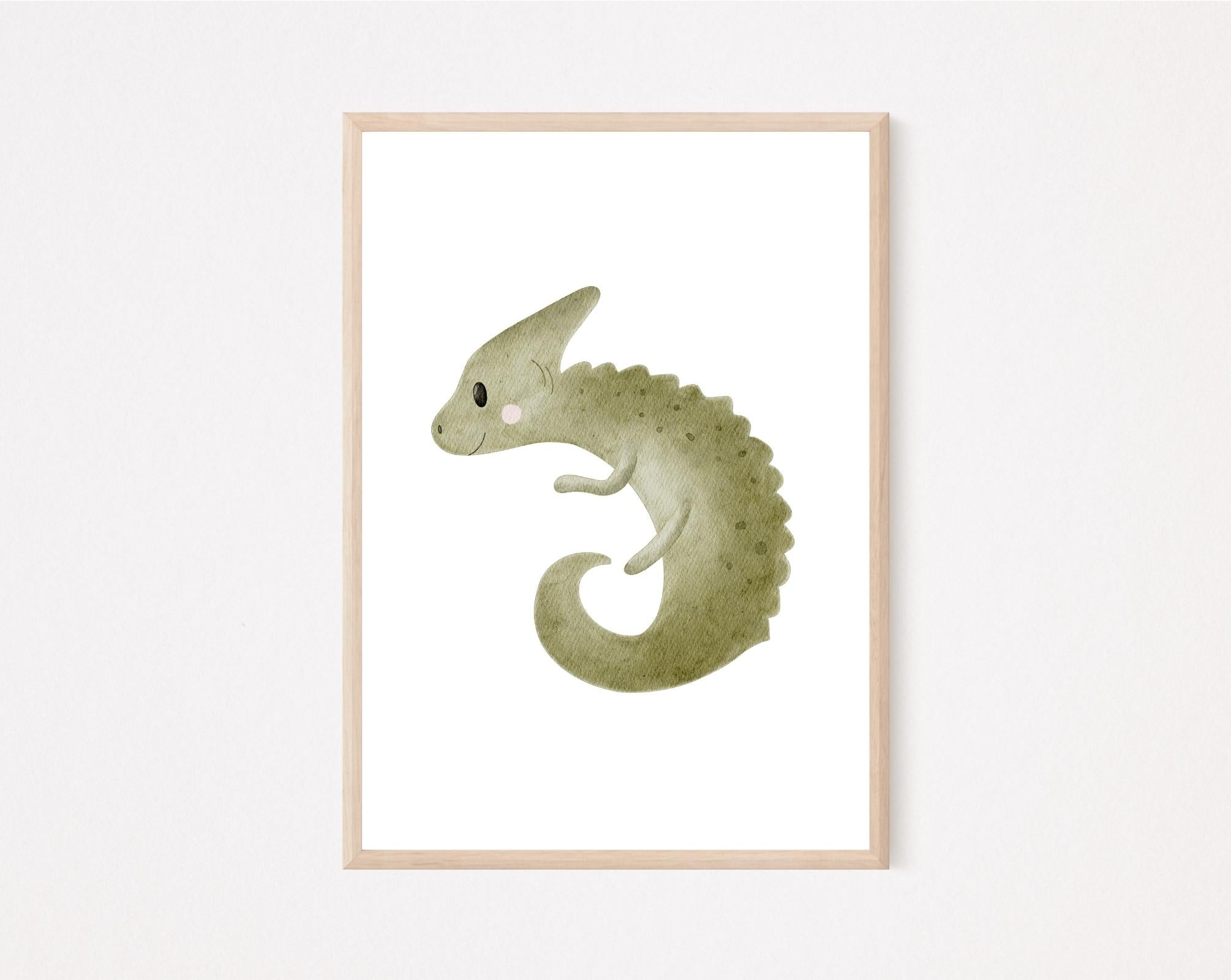Kinderposter Gecko