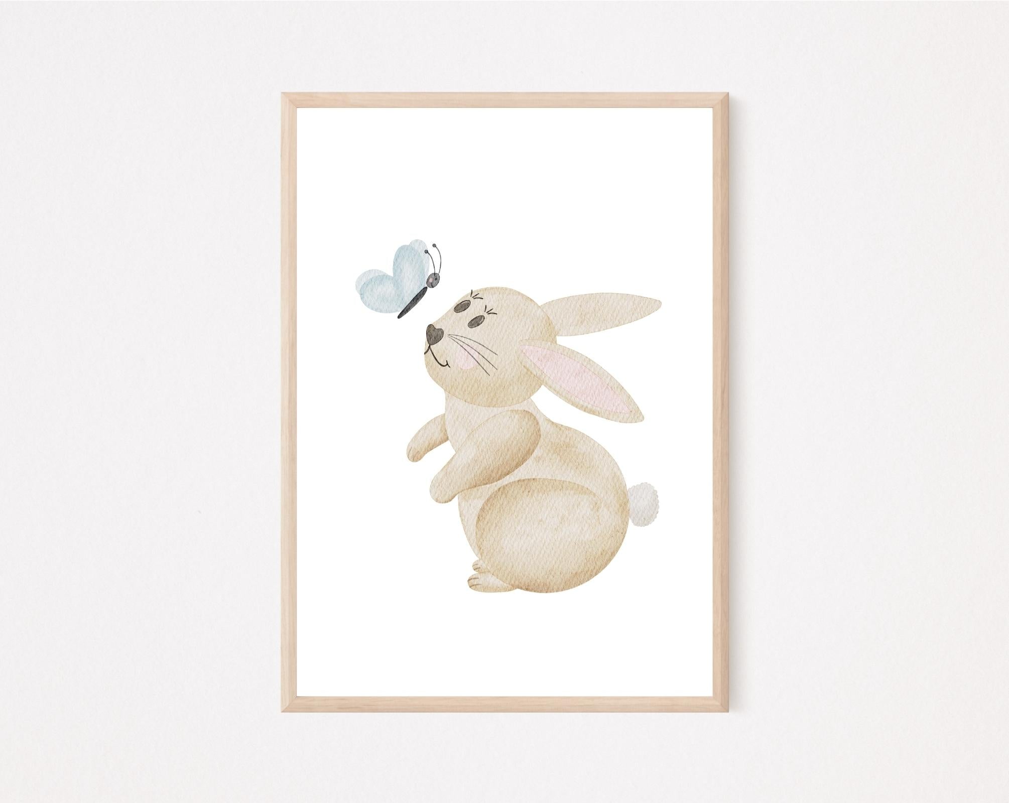 Kinderposter Hase