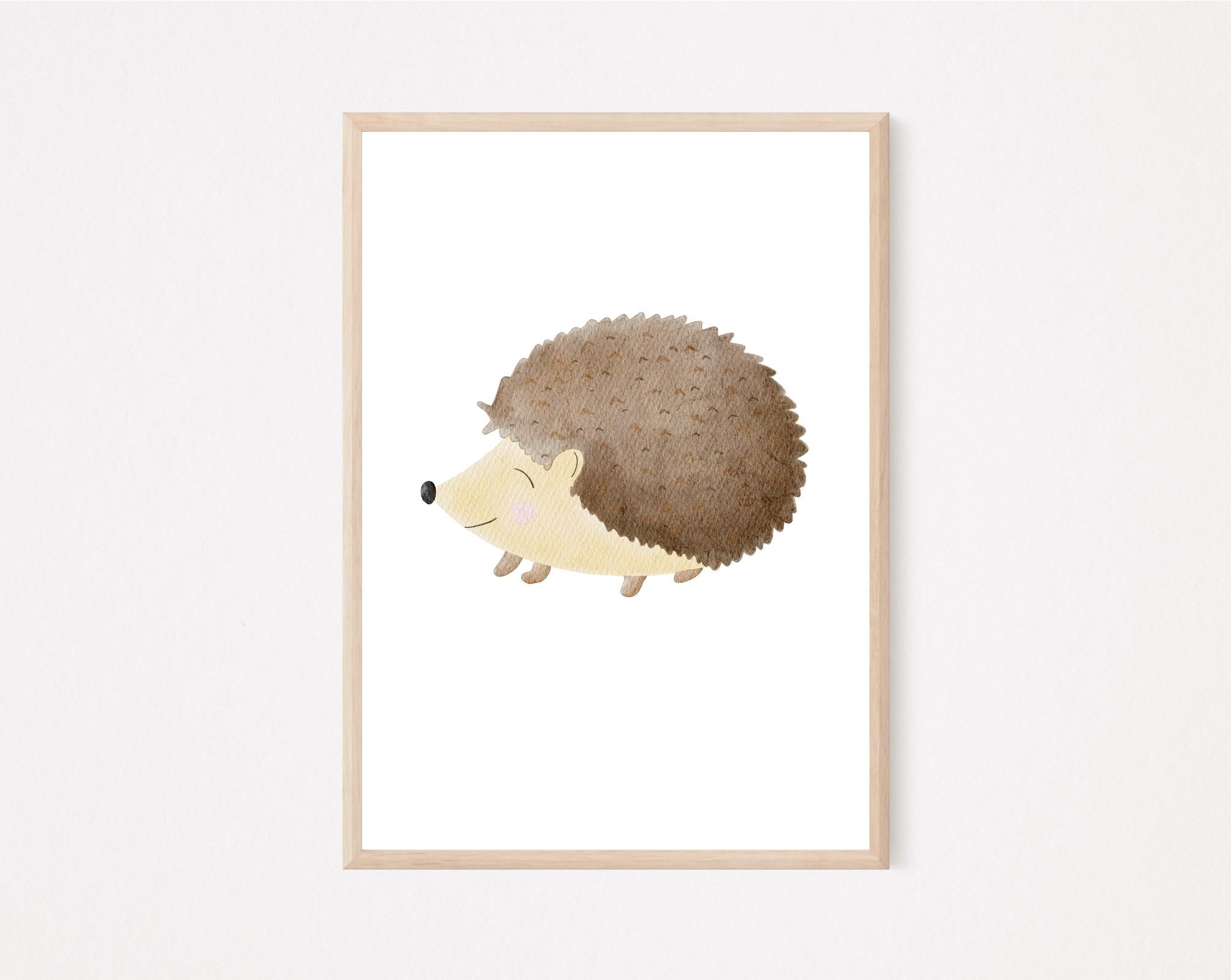 Kinderposter Igel
