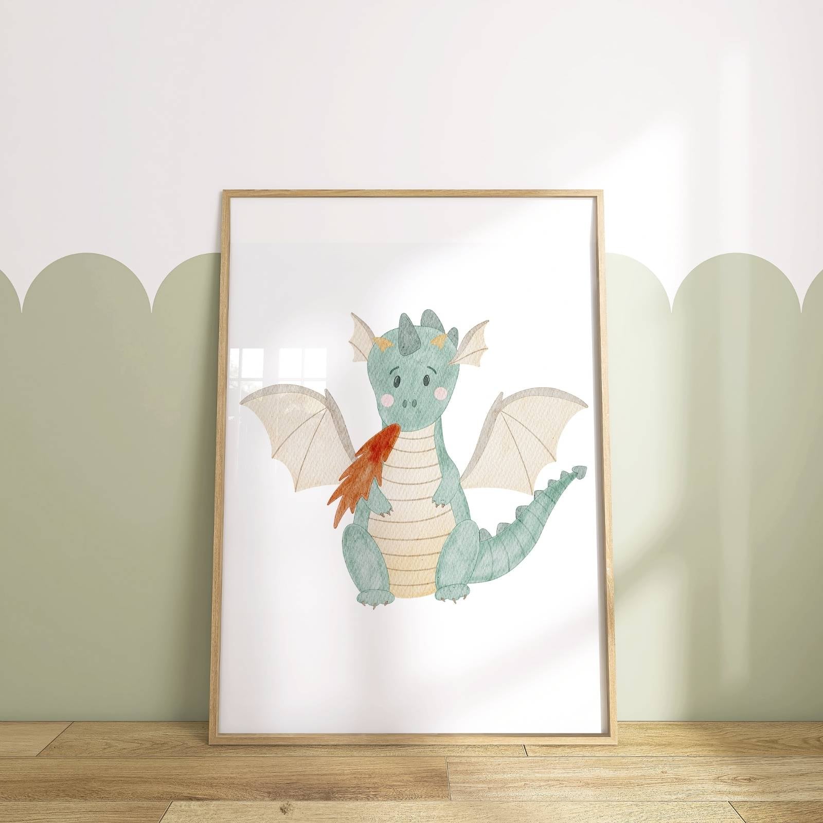 Kinderposter Drache