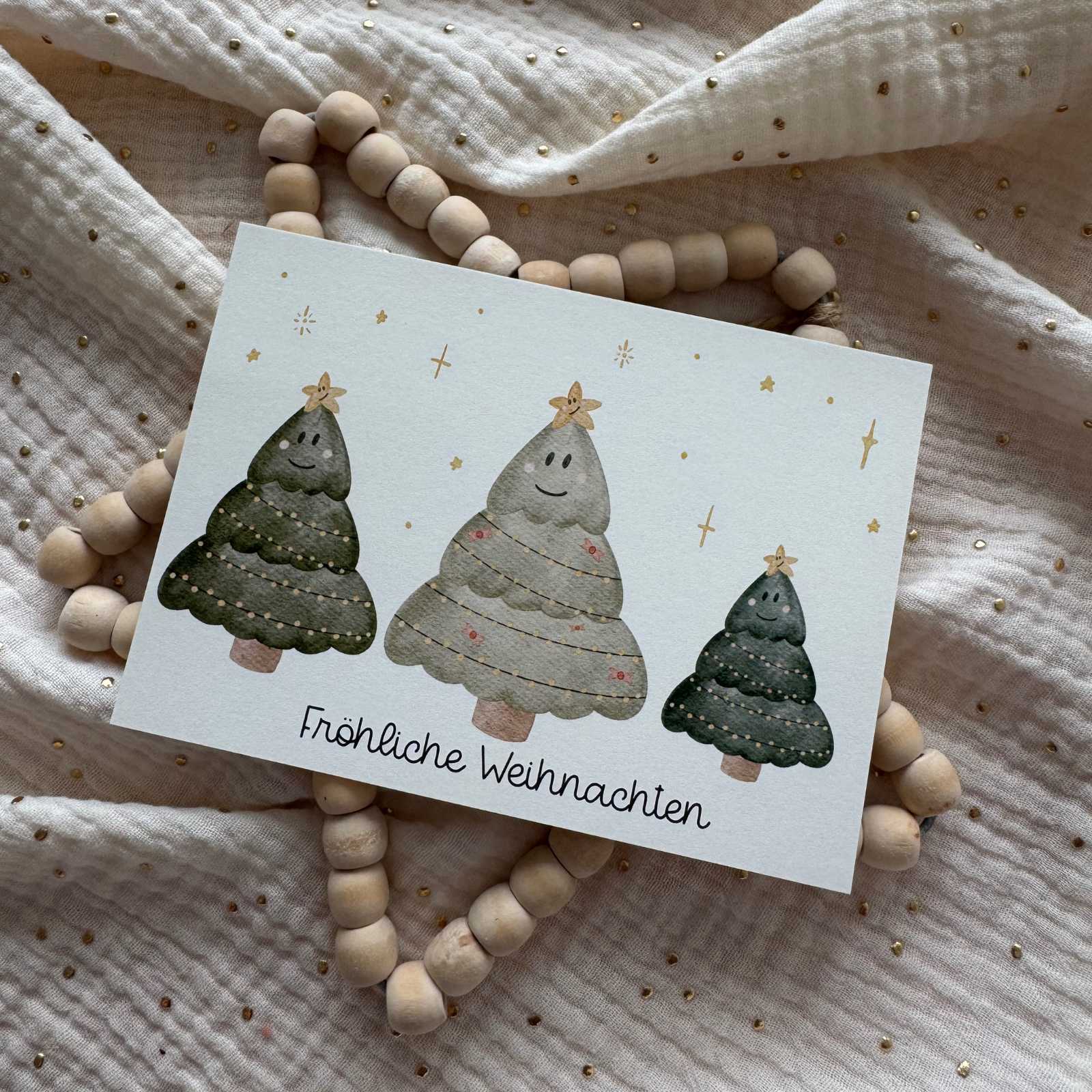 Weihnachtskarte Tannenbaum