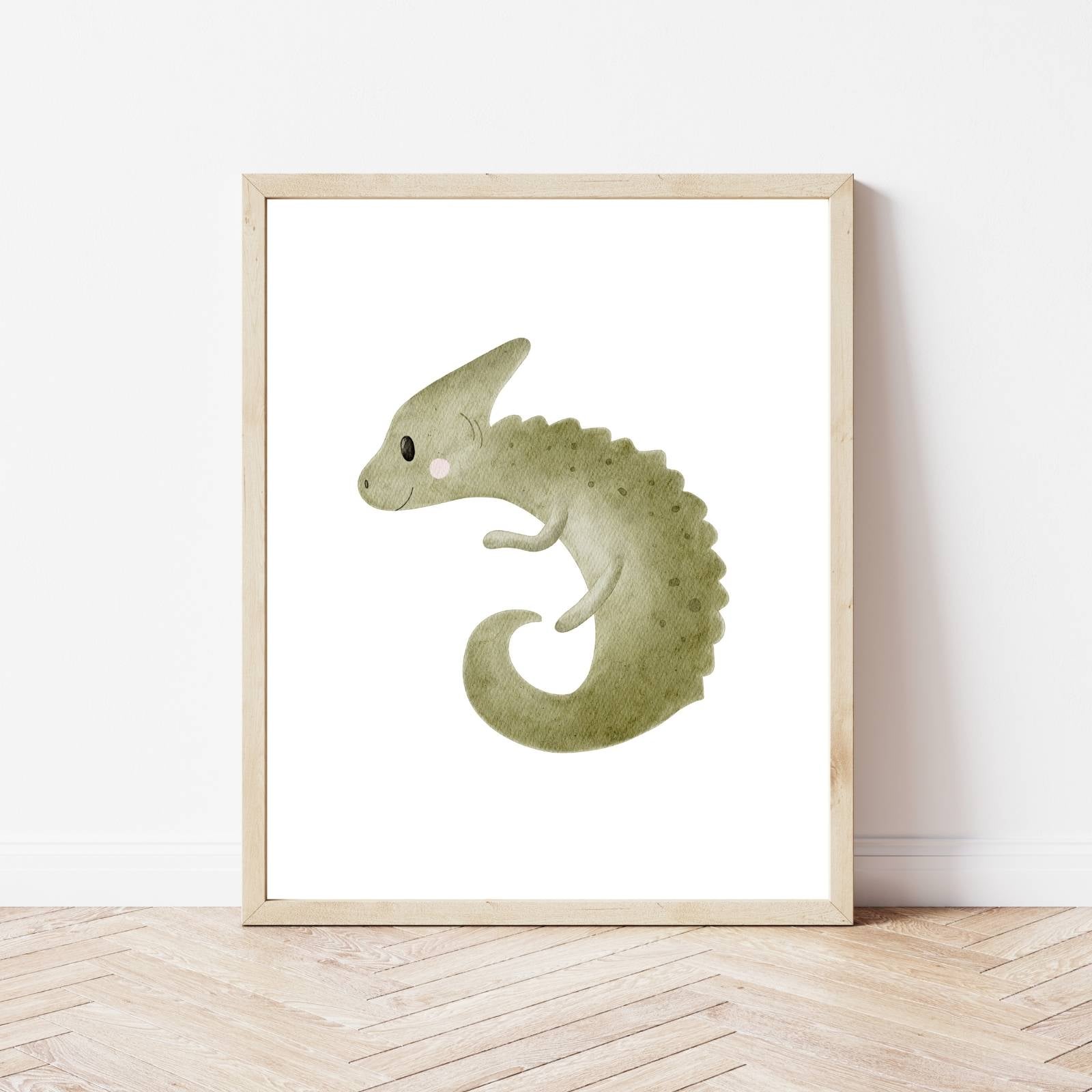 Kinderposter Gecko