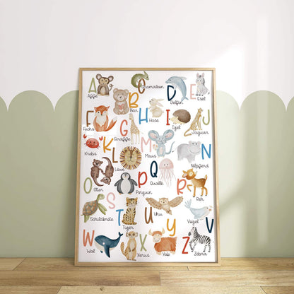 Kinderposter Alphabet