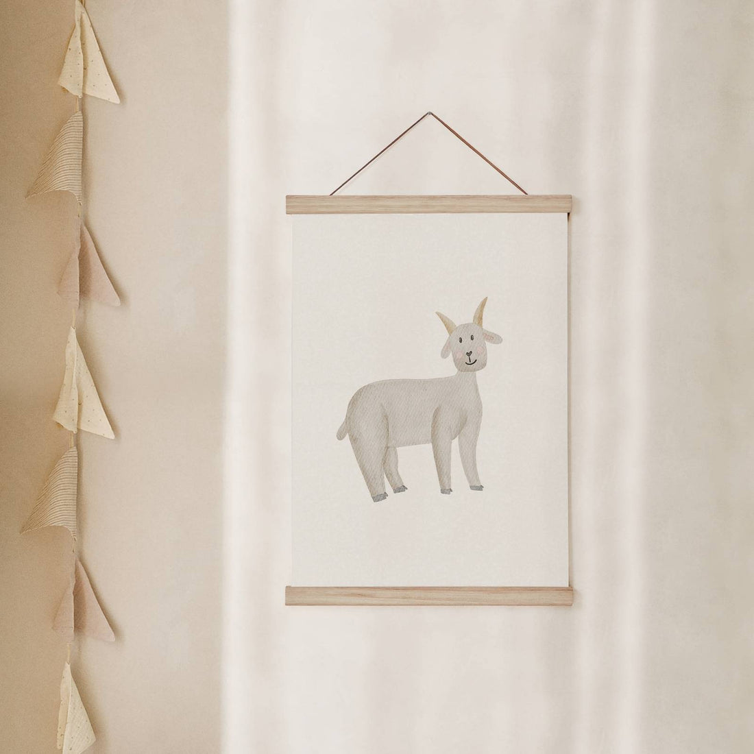 Kinderposter Ziege