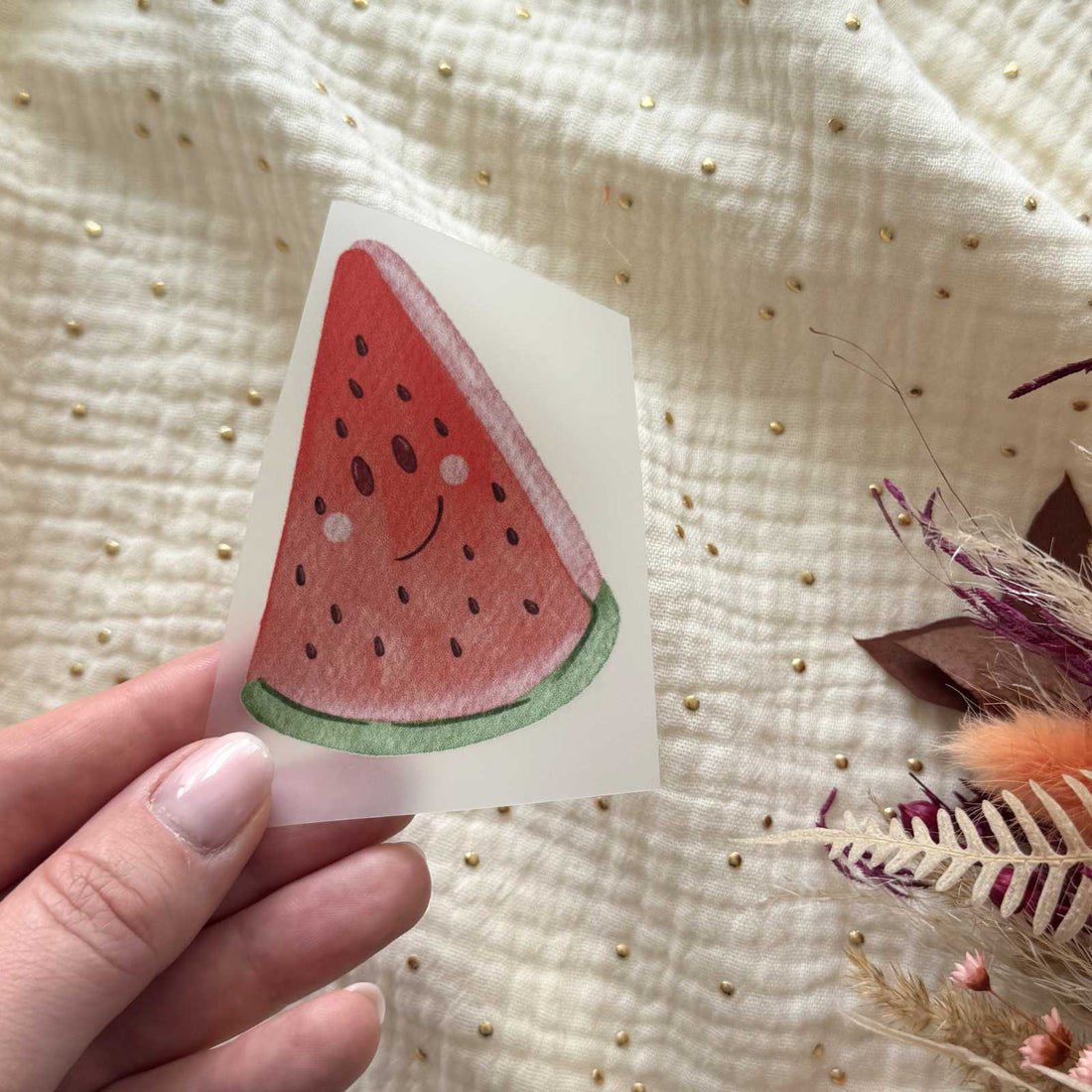 Bügelbild Wassermelone