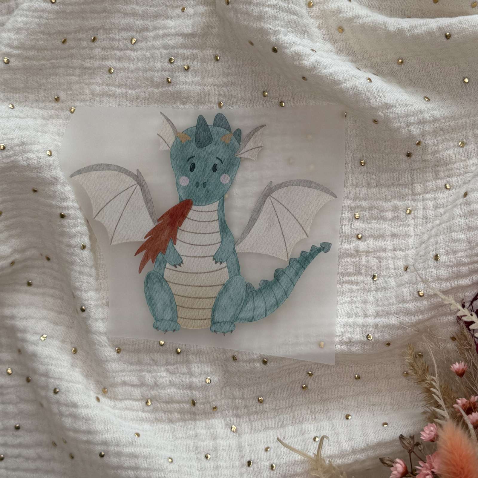 Bügelbild Drache