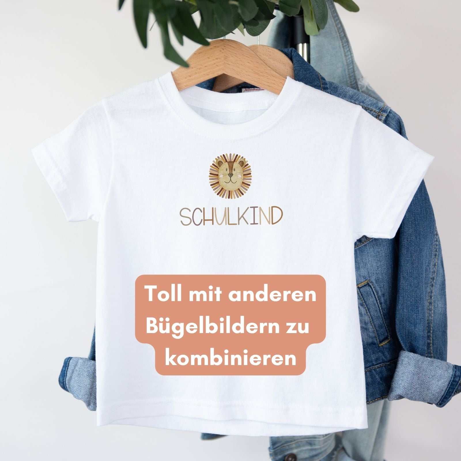 Bügelbild Schulkind