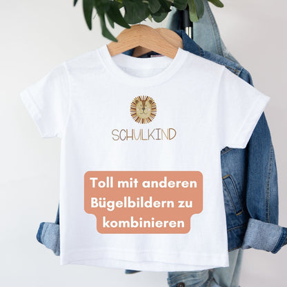 Bügelbild Schulkind