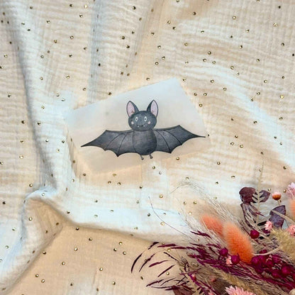 Bügelbild Fledermaus