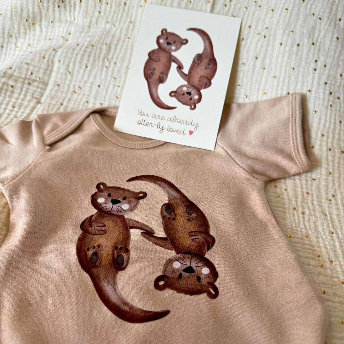 Bügelbild Otter