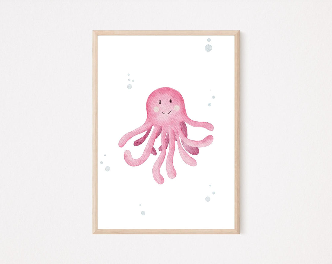 Kinderposter Krake