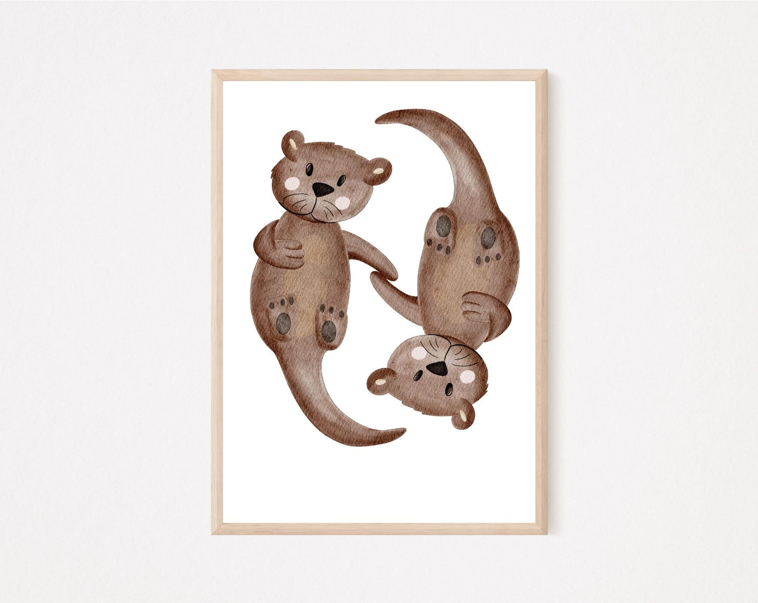 Kinderposter Otter