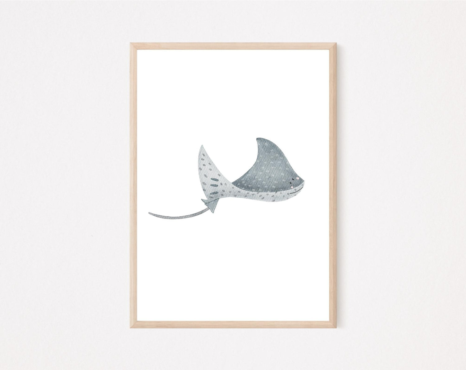 Kinderposter Rochen