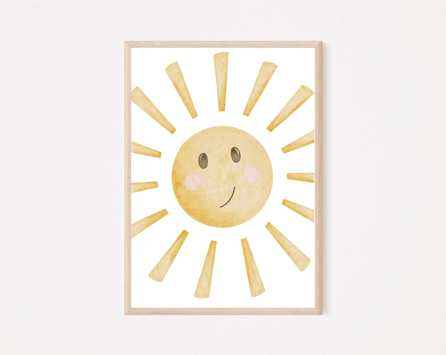 Kinderposter Sonne