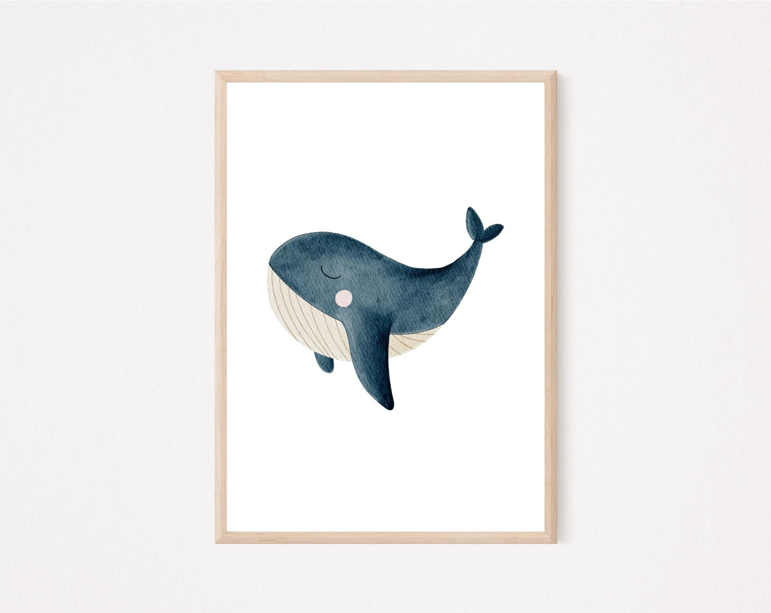 Kinderposter Wal