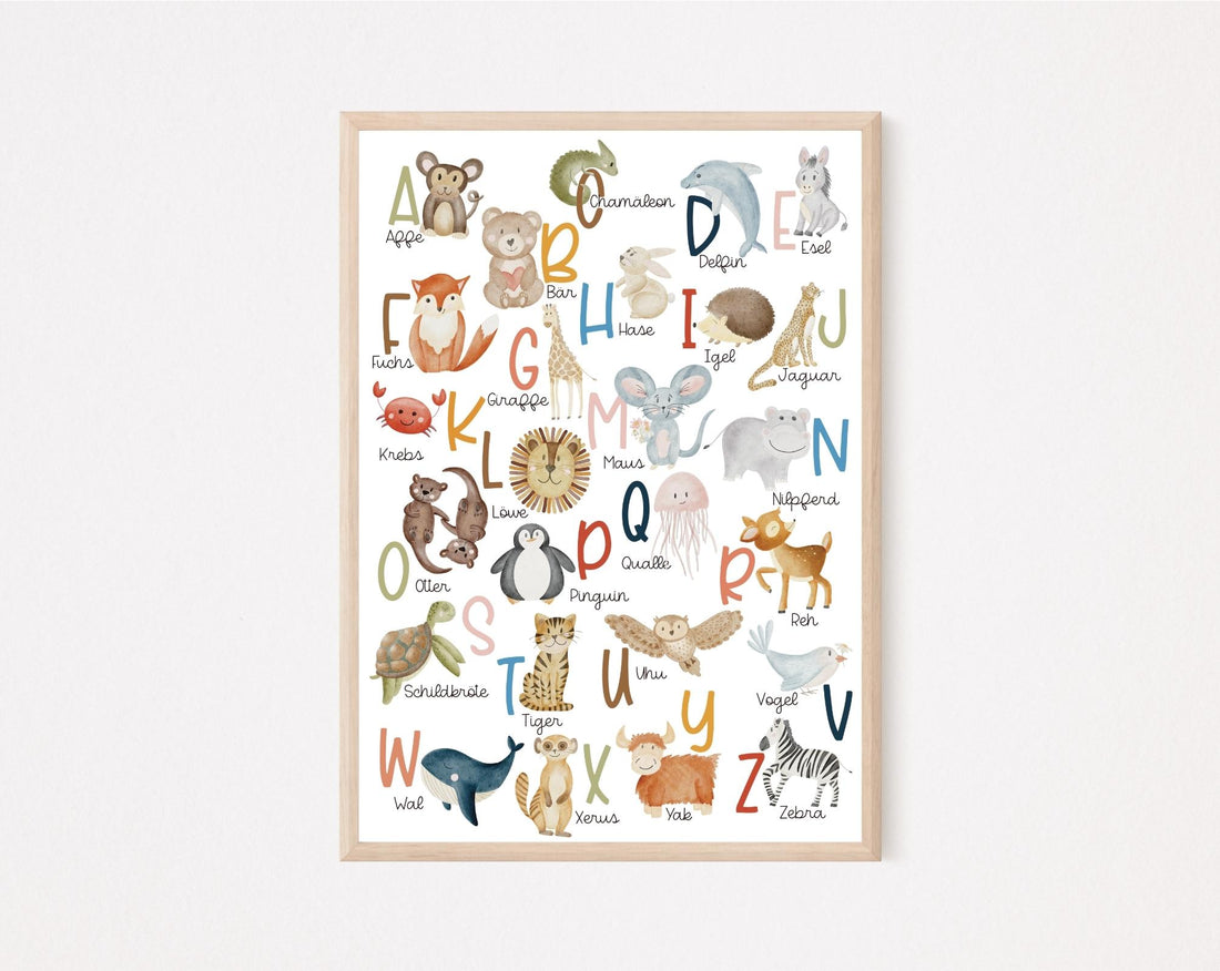 Kinderposter Alphabet