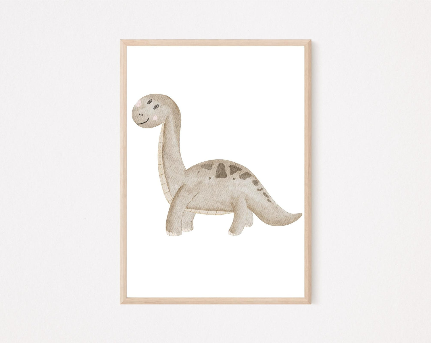 Kinderposter Dinosaurier Brachiosaurus