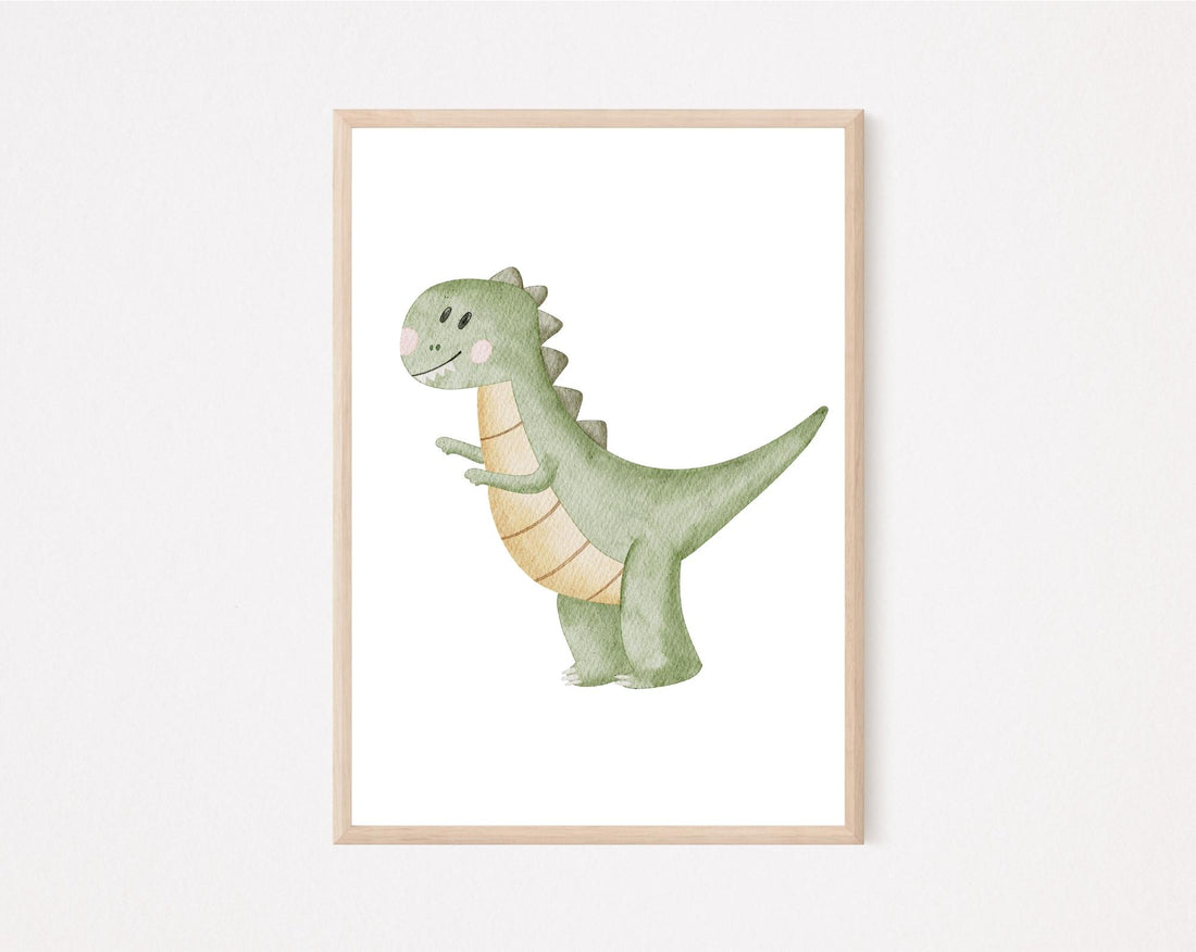 Kinderposter Dinosaurier T Rex