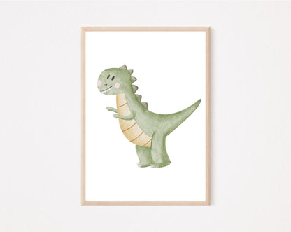 Kinderposter Dinosaurier T Rex