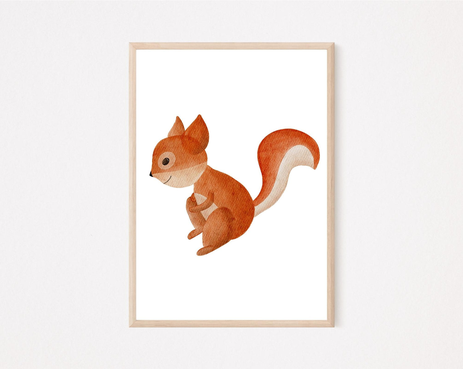 Kinderposter Eichhörnchen