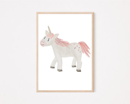Kinderposter Einhorn