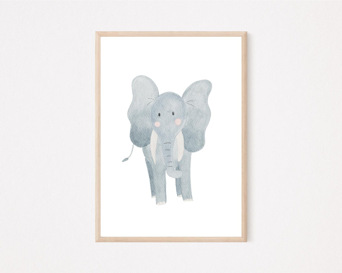 Kinderposter Elefant