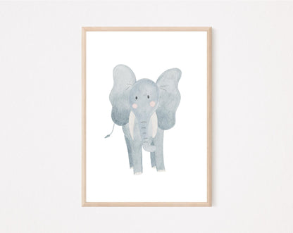 Kinderposter Elefant