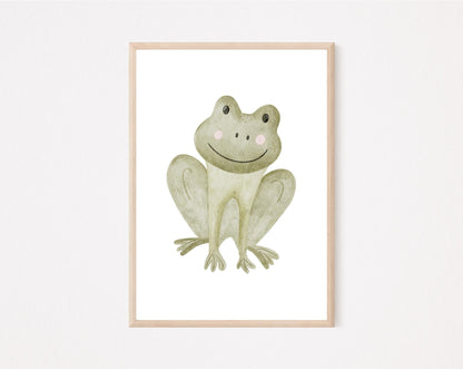 Kinderposter Frosch