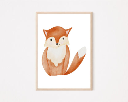 Kinderposter Fuchs