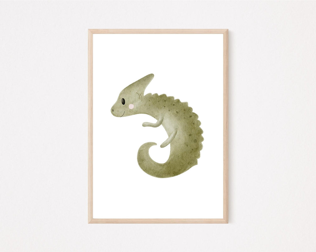 Kinderposter Gecko