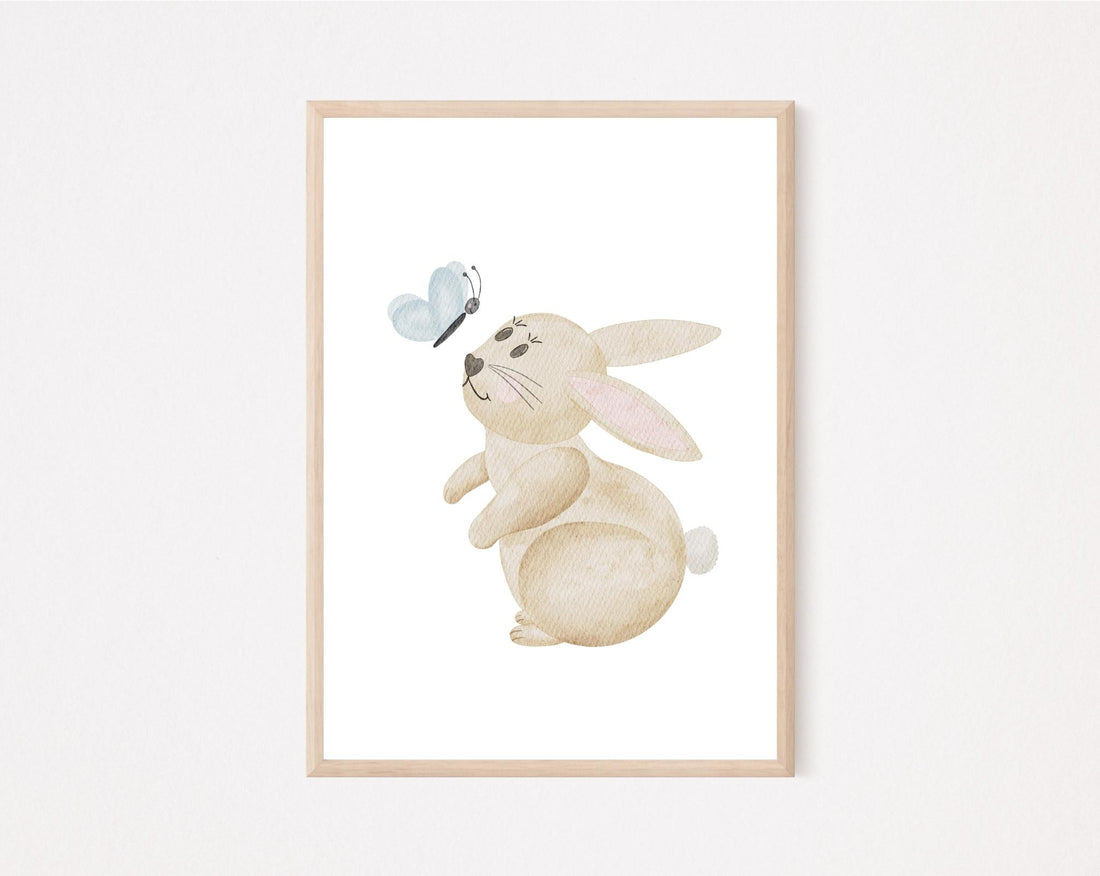 Kinderposter Hase