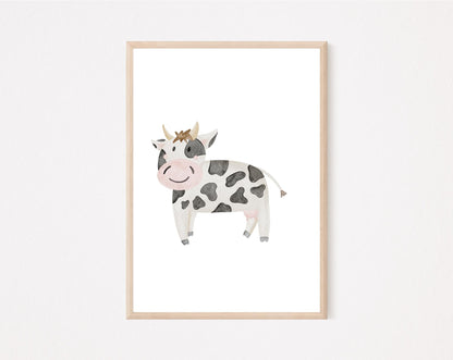 Kinderposter Kuh
