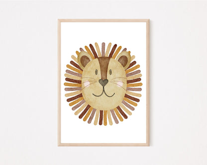 Kinderposter Löwe