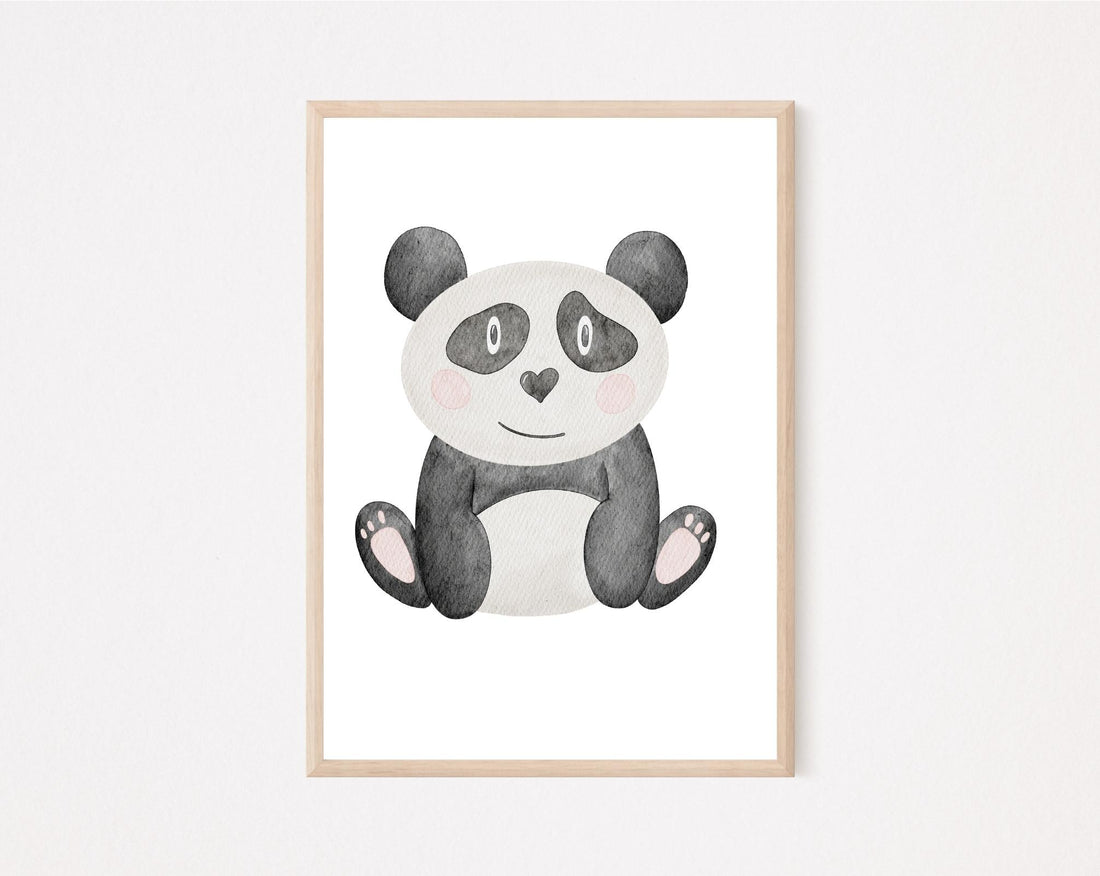 Kinderposter Panda