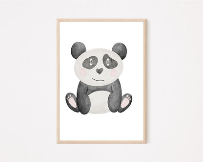 Kinderposter Panda