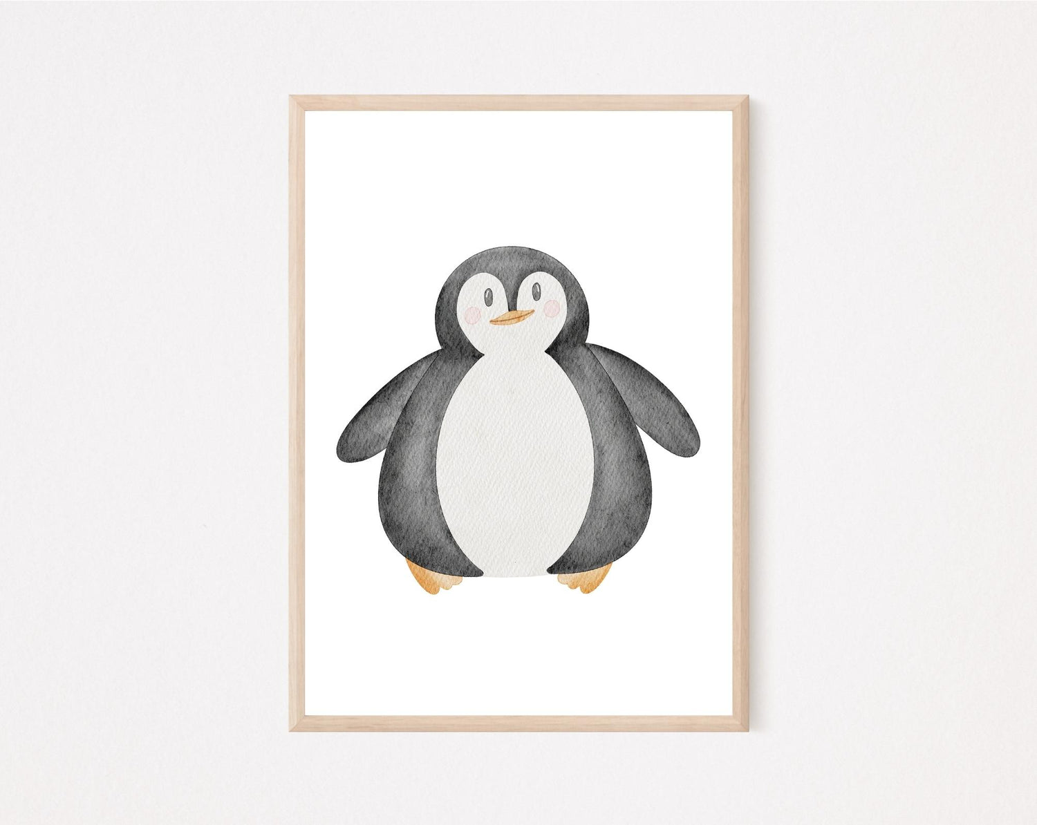 Kinderposter Pinguin