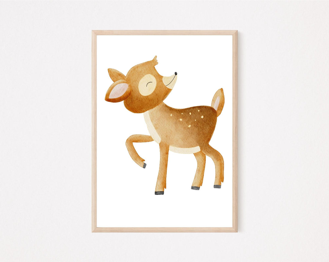 Kinderposter Reh