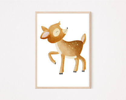 Kinderposter Reh