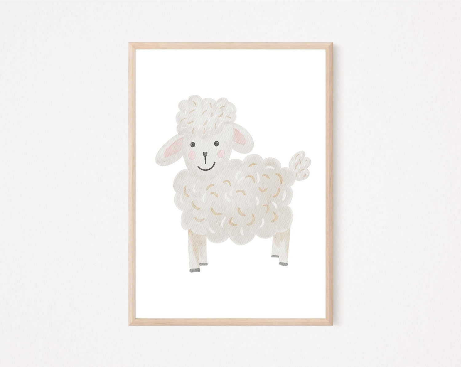 Kinderposter Schaf