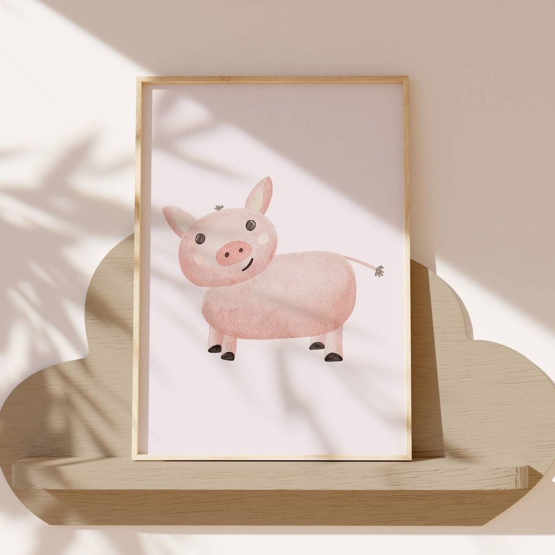 Kinderposter Schwein
