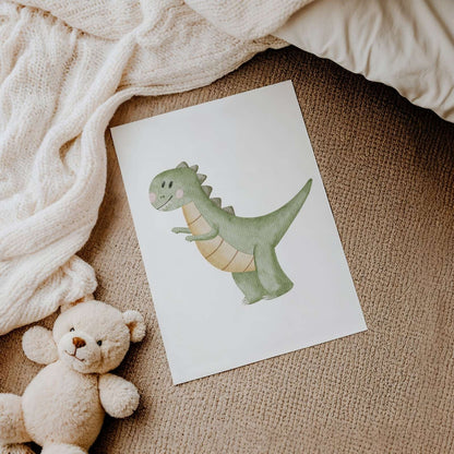 Kinderposter Dinosaurier T Rex