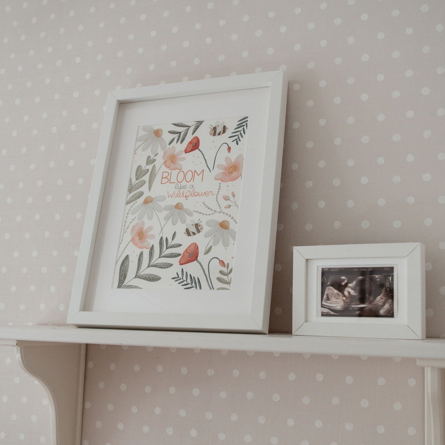 Kinderposter Affirmation Blumen