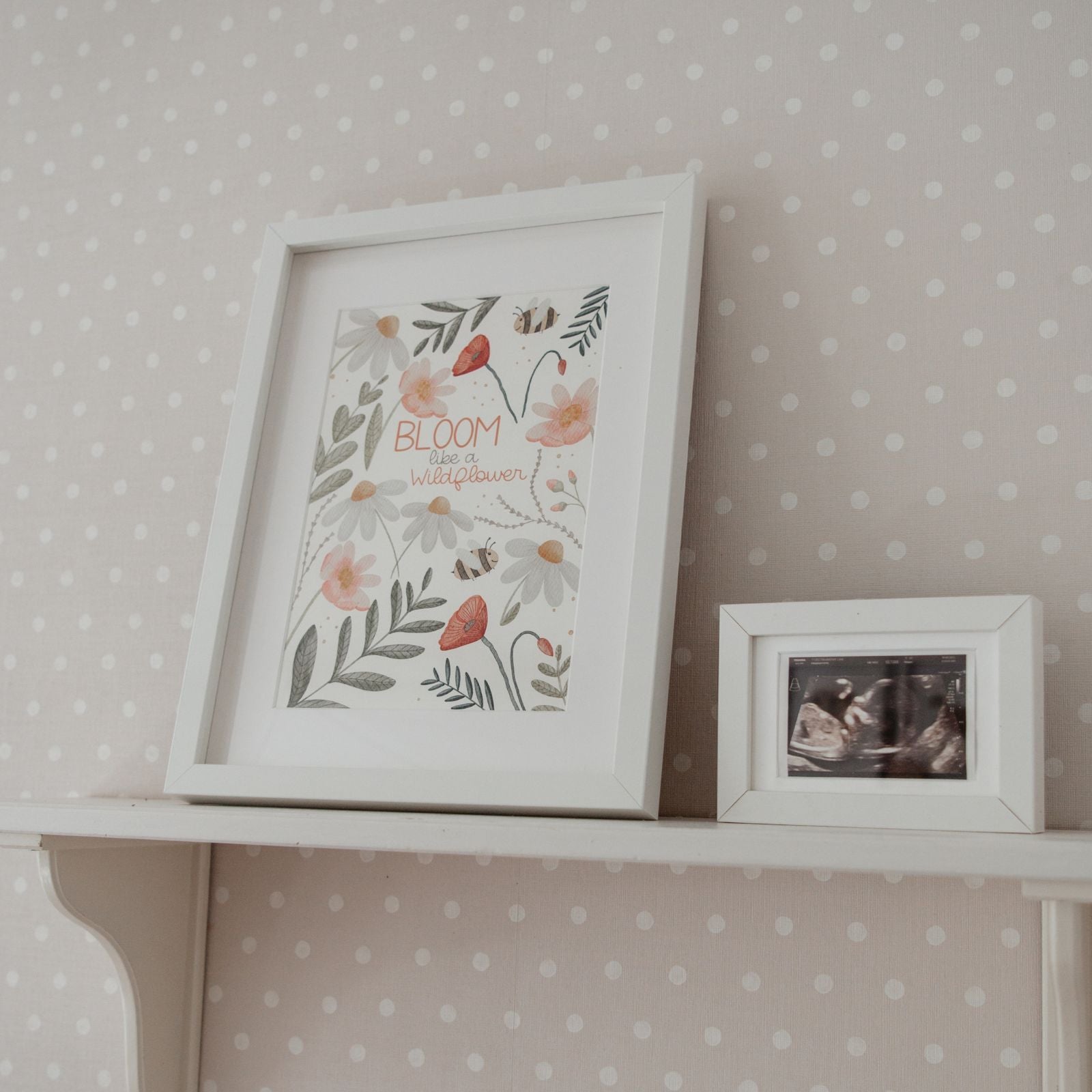 Kinderposter Affirmation Blumen