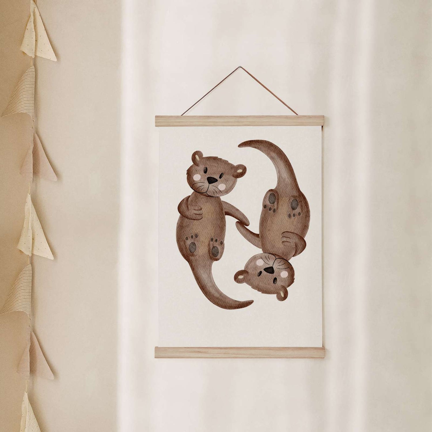 Kinderposter Otter