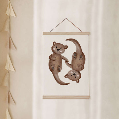 Kinderposter Otter