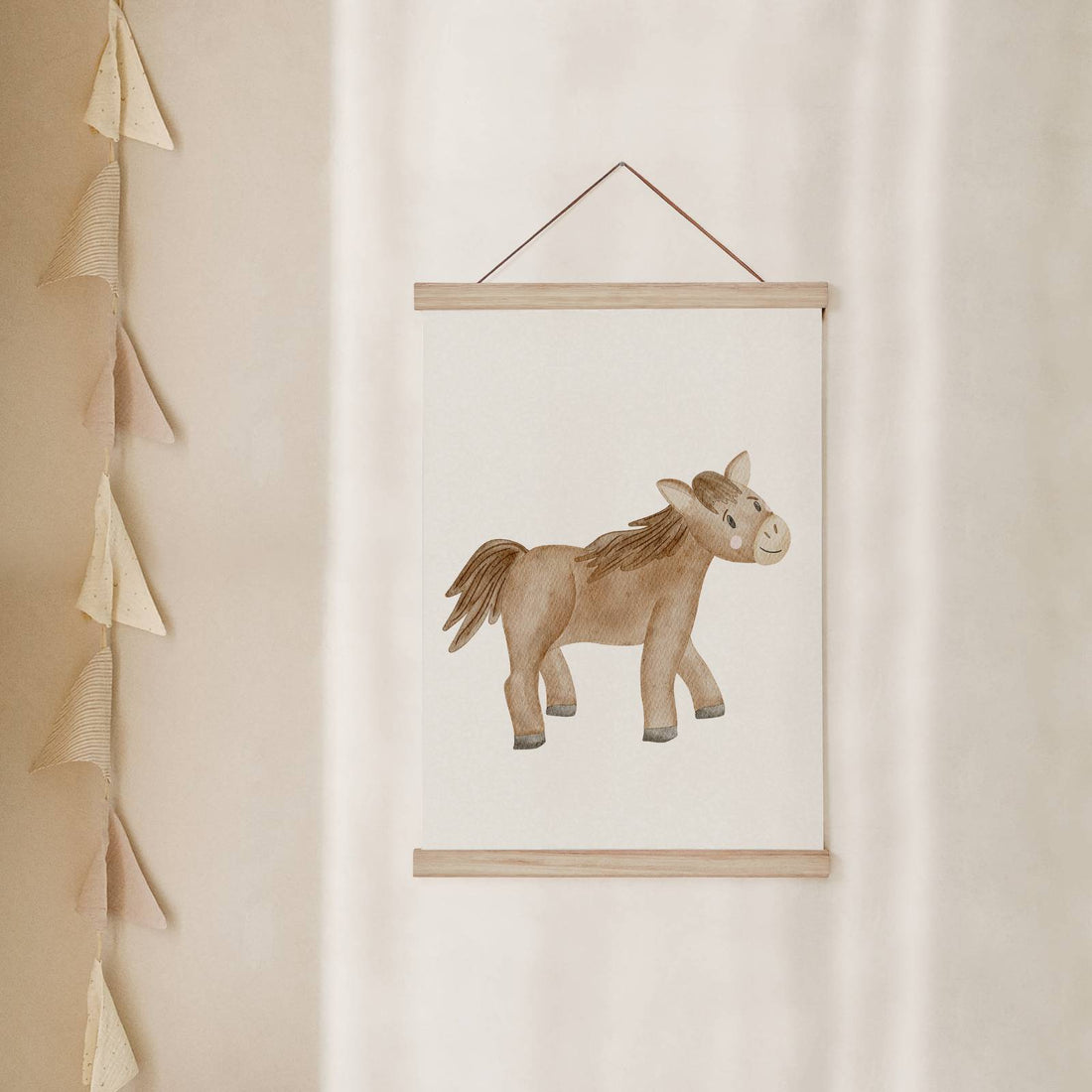 Kinderposter Pferd