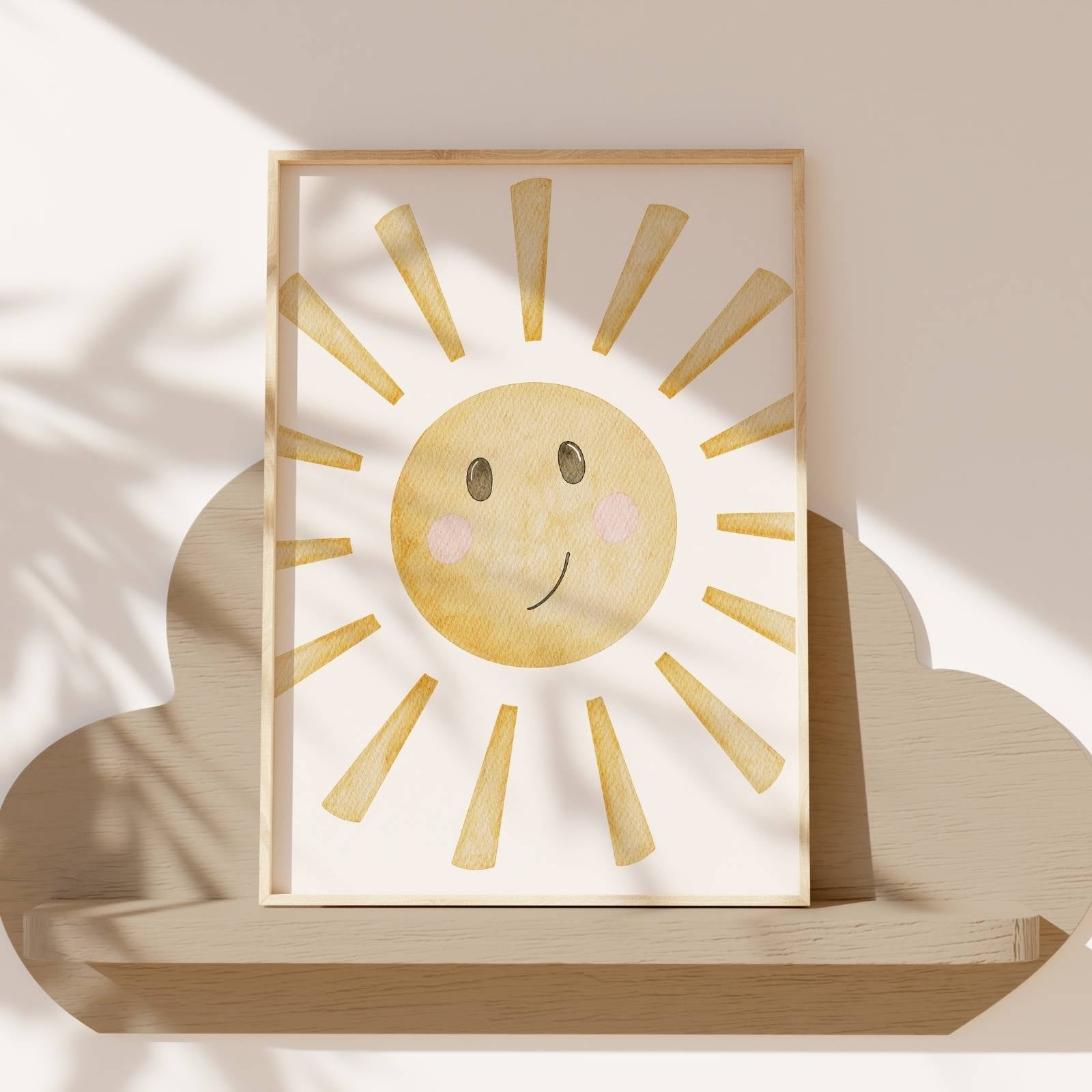 Kinderposter Sonne
